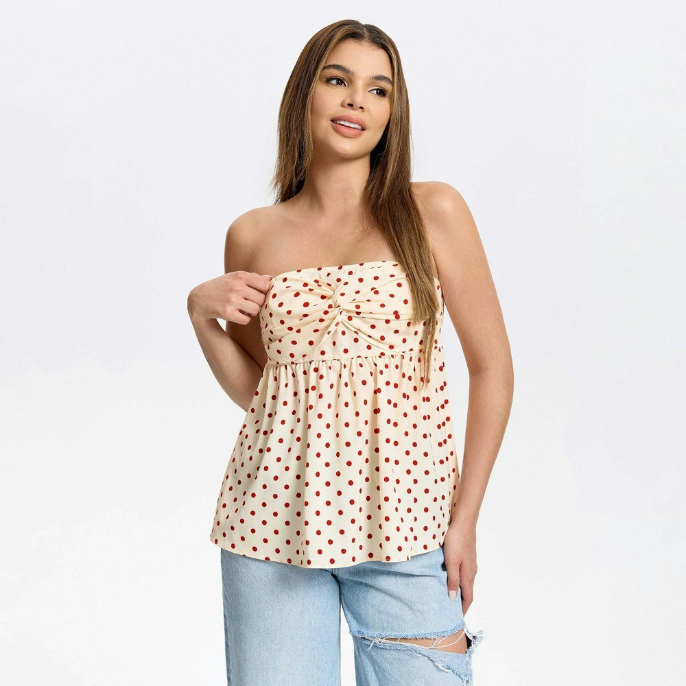 Women's Wild Fable Polka Dot Tube Top: $30