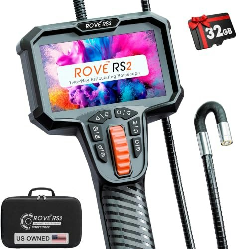 Rove RS2 210-Degree Articulating Borescope Camera: $99.99 Rove RS2 210-Degree Articulating Borescope Camera: $99.99