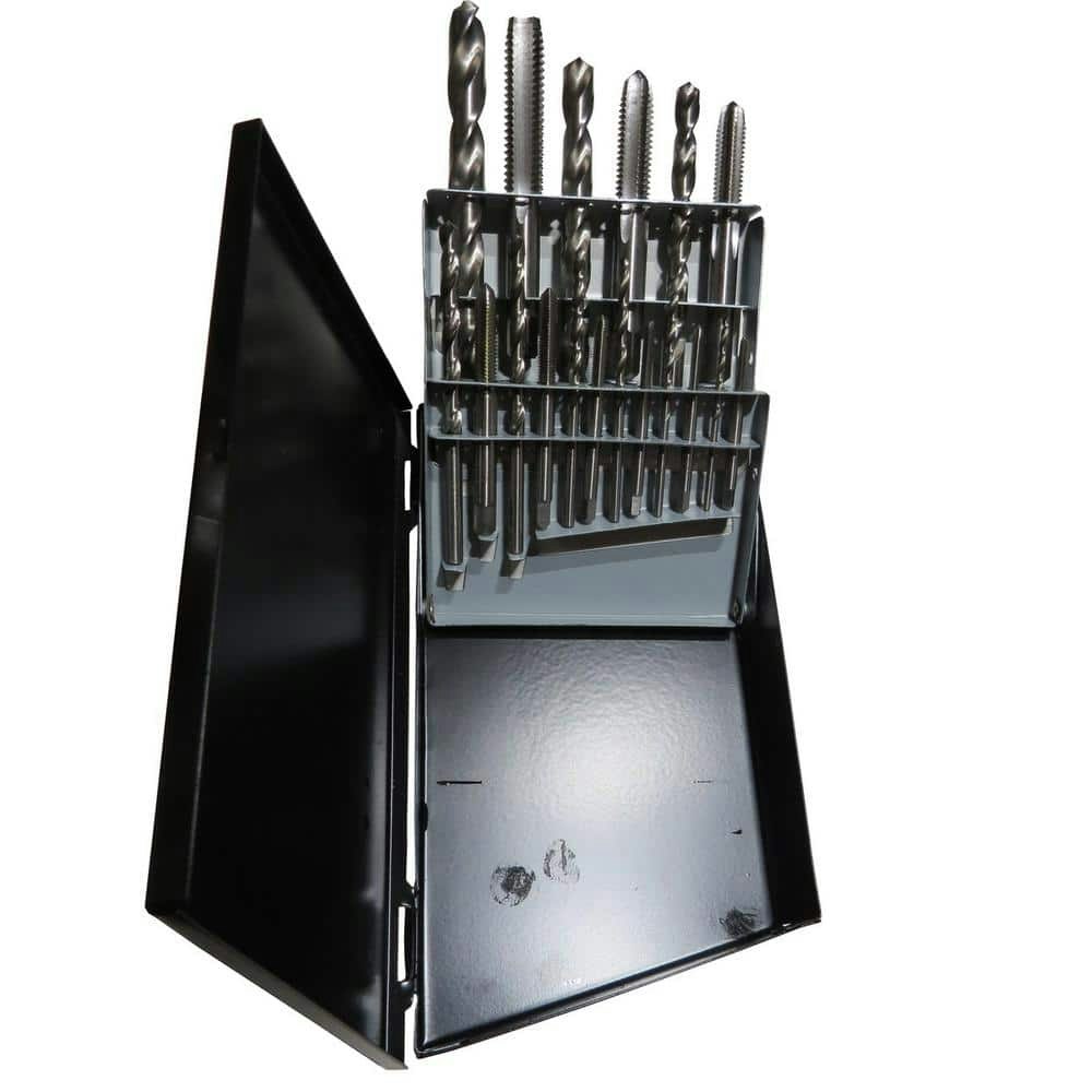 High Speed Steel Metric Tap and Drill Bit Set 18-Piece: $81.91 High Speed Steel Metric Tap and Drill Bit Set 18-Piece: $81.91