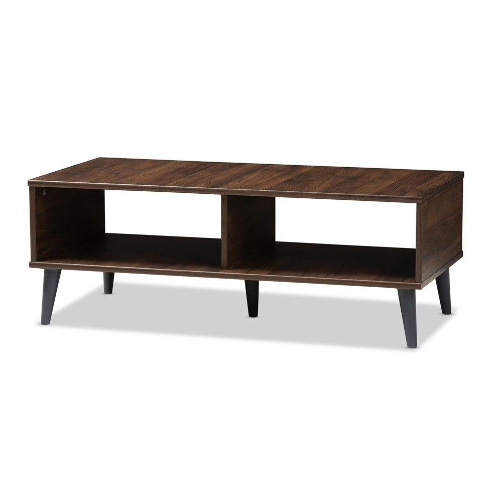 Baxton Studio Pierre Mid-Century Modern Storage Coffee Table: $99.99
