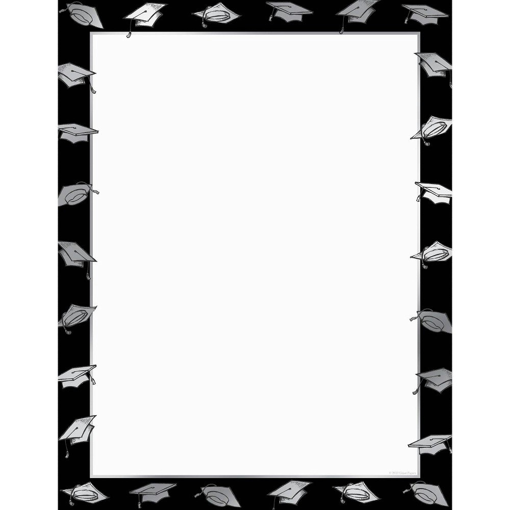 Great Papers! 40-Count Polished Graduation Foil Letterhead: $9.99 Great Papers! 40-Count Polished Graduation Foil Letterhead: $9.99