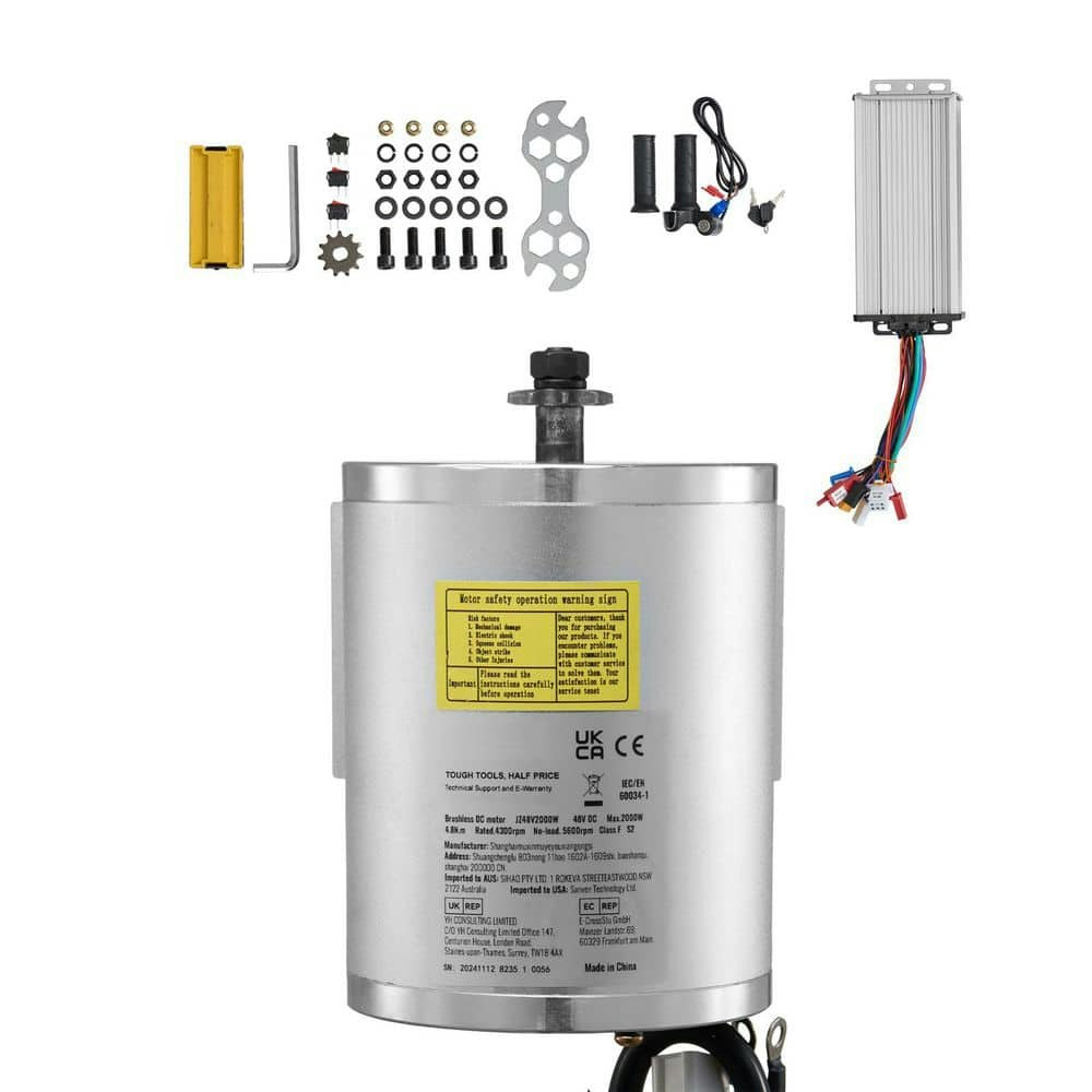 2,000W 48V Brushless DC Motor Kit: $197.69 2,000W 48V Brushless DC Motor Kit: $197.69