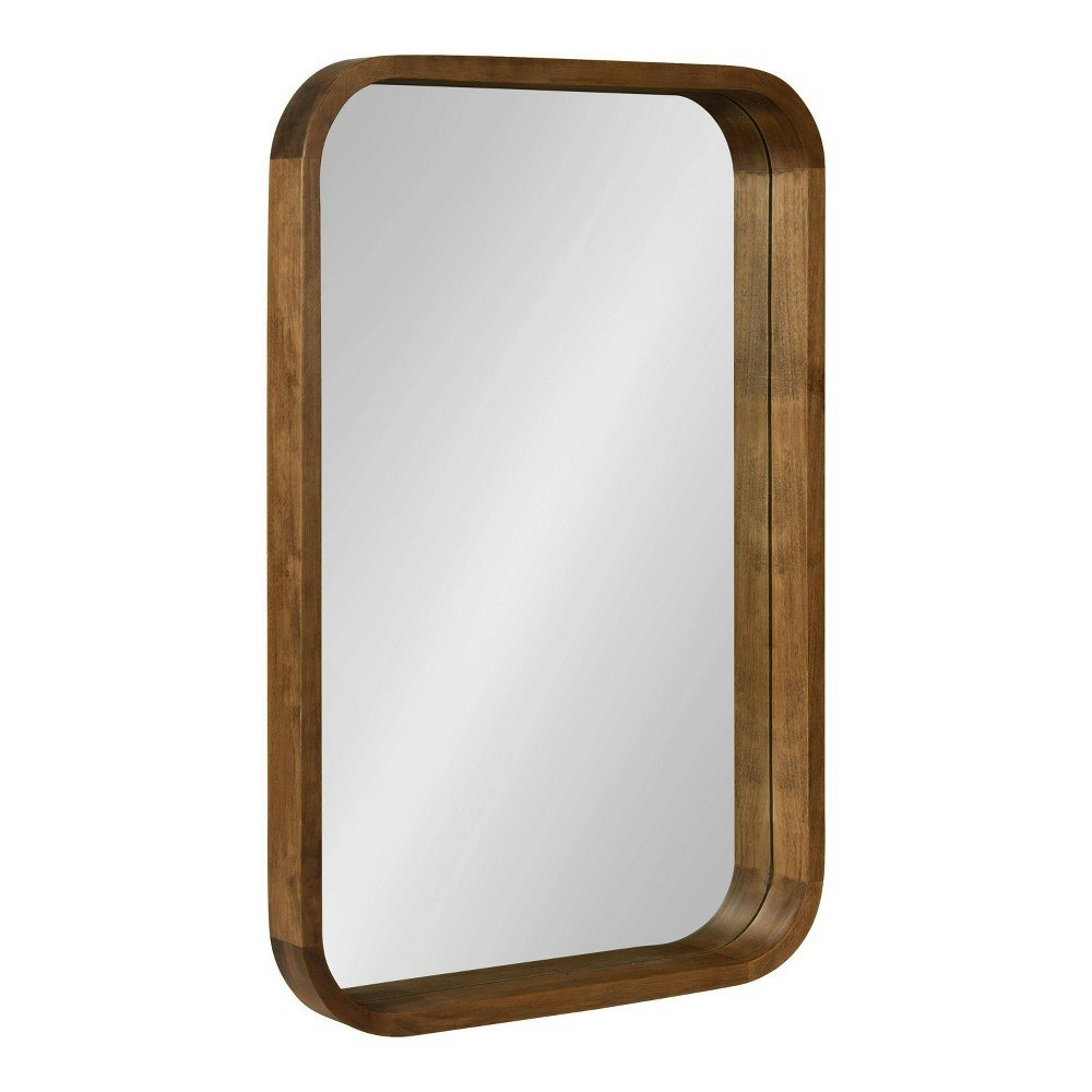 Kate & Laurel Hutton 20" x 30" Wood Framed Wall Mirror: $209.99