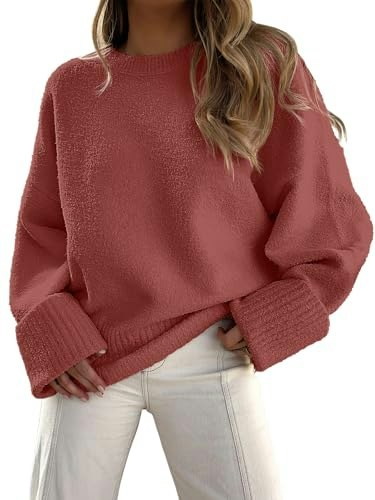 Anrabess Women's Oversized Knit Sweater: $27.98 Anrabess Women's Oversized Knit Sweater: $27.98