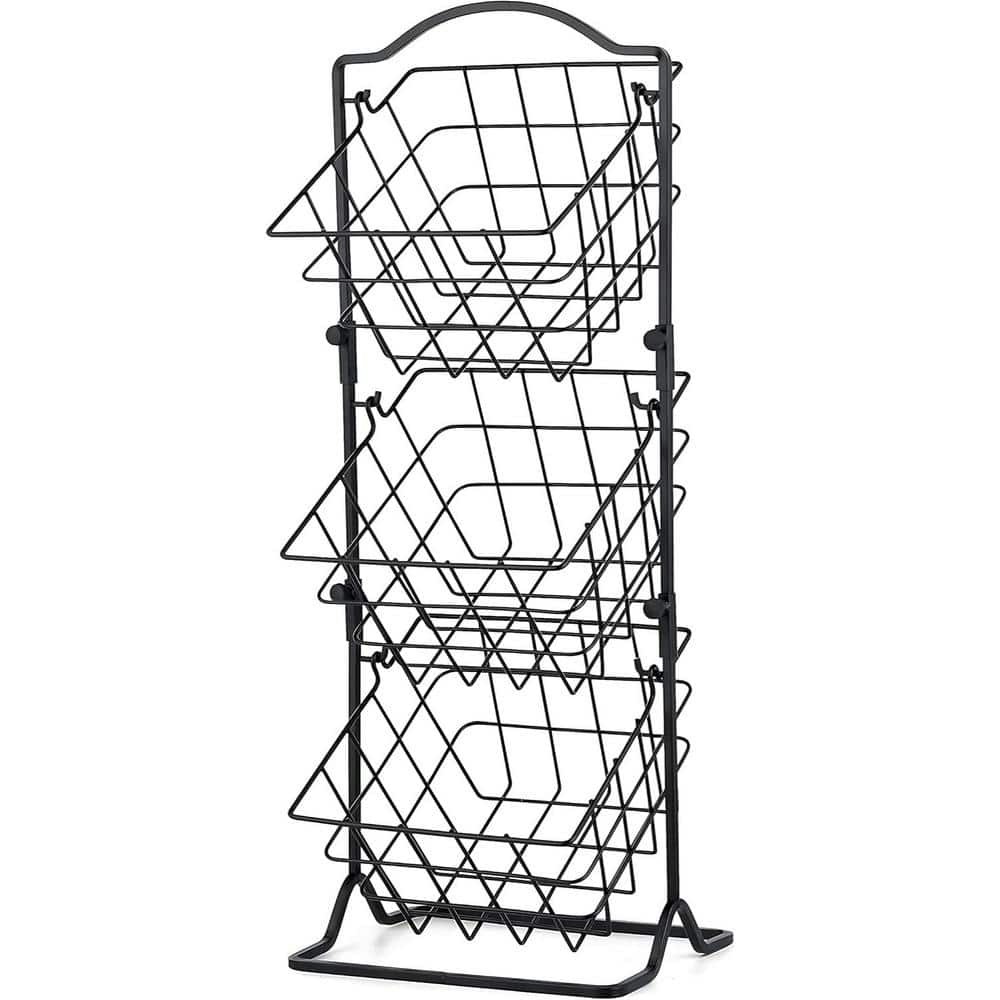 3-Tier Metal Fruit and Vegetable Storage Stand: $106.82