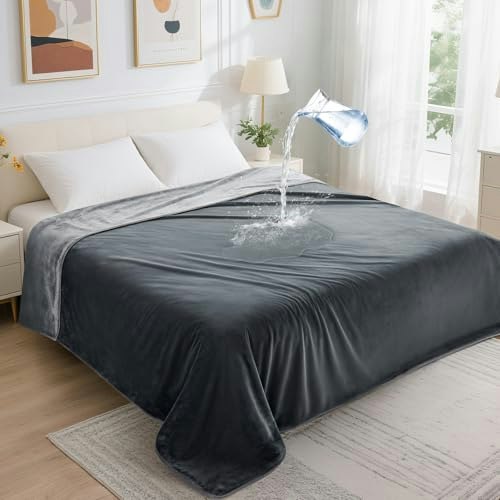 Loobani 60" x 80" Waterproof Flannel Blanket: $29.51 Loobani 60" x 80" Waterproof Flannel Blanket: $29.51