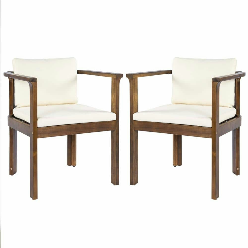 Brown Wood Patio Dining Chair 2-Pack: $331.75