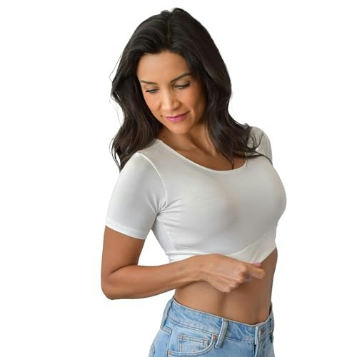 Halftee Women’s Boyfriend Layering Crop Top: $26.34 Halftee Women’s Boyfriend Layering Crop Top: $26.34