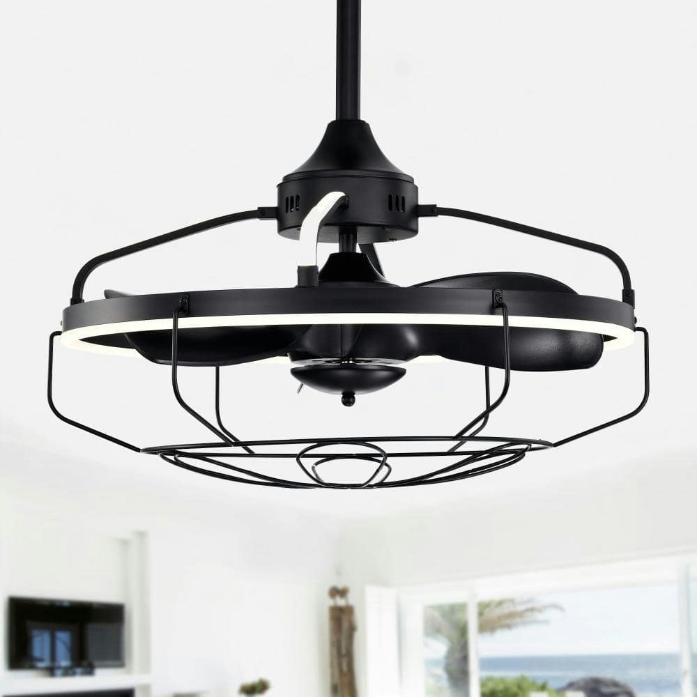 Dhooma 25-Inch Chrome LED Ceiling Fandelier: $155.94 Dhooma 25-Inch Chrome LED Ceiling Fandelier: $155.94