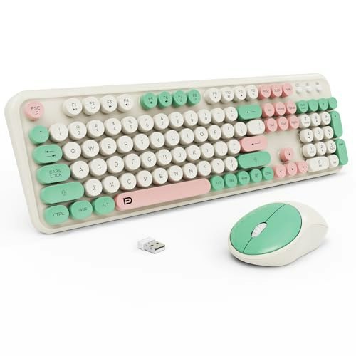 Wireless Keyboard and Mouse Combo: $27.19
