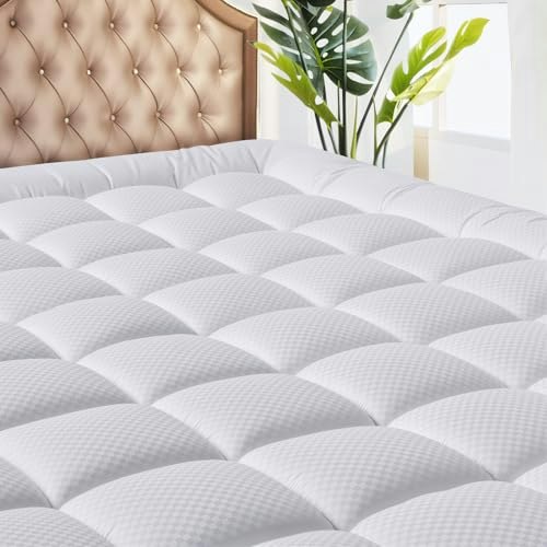 Matbeby California King Quilted Mattress Pad: $35.14
