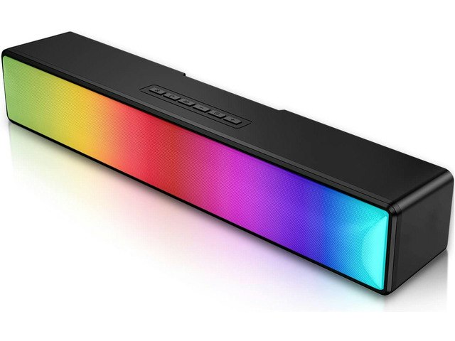 Computer Sound Bar with RGB Lights: $66.17 Computer Sound Bar with RGB Lights: $66.17
