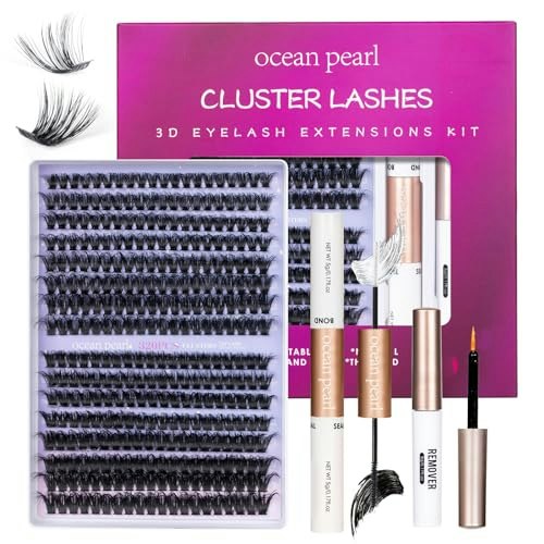 Ocean Pearl 320-Piece Lash Cluster Kit: $8.49