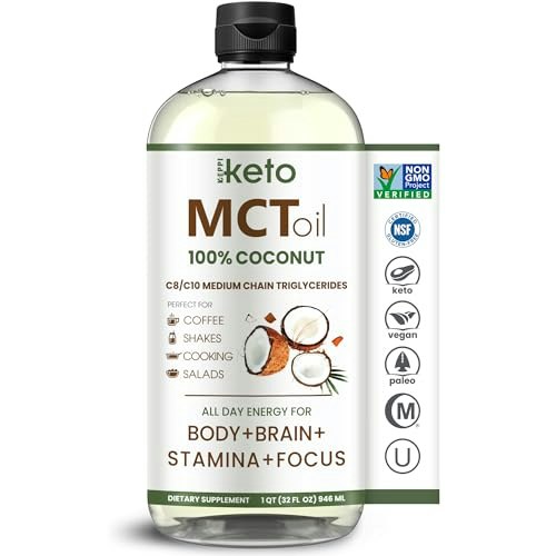 Keppi 32-oz. C8 and C10 MCT Oil: $32.29 Keppi 32-oz. C8 and C10 MCT Oil: $32.29