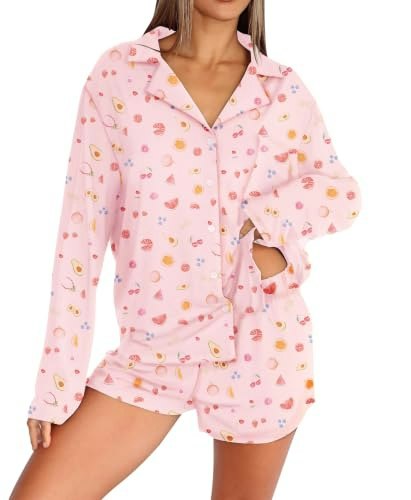 Dressmine Women's Fruit Pajama Set: $26.34 Dressmine Women's Fruit Pajama Set: $26.34