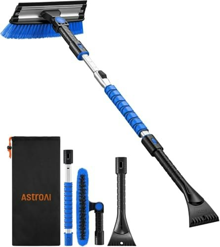 AstroAI 47-inch 3-in-1 Snow Brush and Ice Scraper: $24.64 AstroAI 47-inch 3-in-1 Snow Brush and Ice Scraper: $24.64