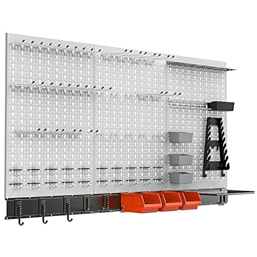 Torack 48x24-inch 109-Piece Metal Pegboard Wall Organizer: $79.99 Torack 48x24-inch 109-Piece Metal Pegboard Wall Organizer: $79.99