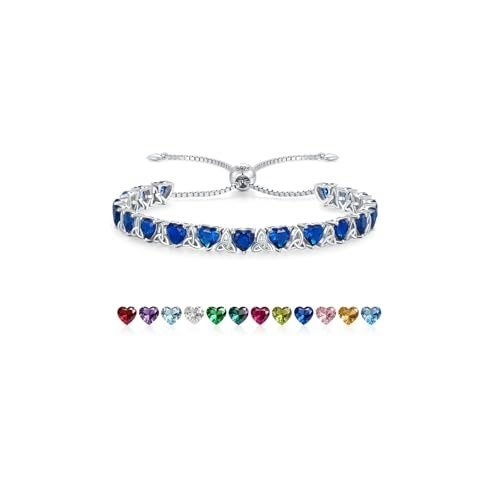 Etermbol September Birthstone Tennis Bracelet: $88.49 Etermbol September Birthstone Tennis Bracelet: $88.49