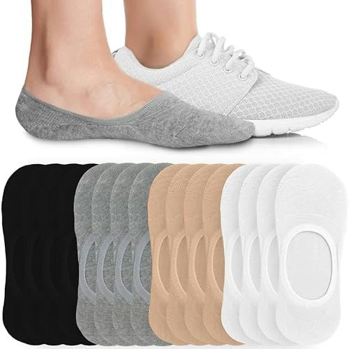 Eedor Women's No-Show Socks 8-Pack: $12.99 Eedor Women's No-Show Socks 8-Pack: $12.99