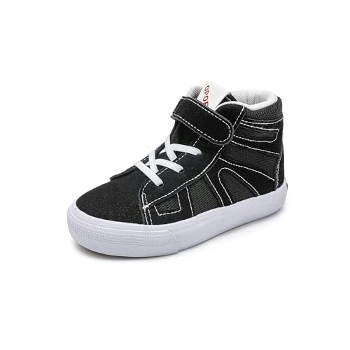 Opoee Kids' High Top Canvas Sneakers: $6.37 Opoee Kids' High Top Canvas Sneakers: $6.37