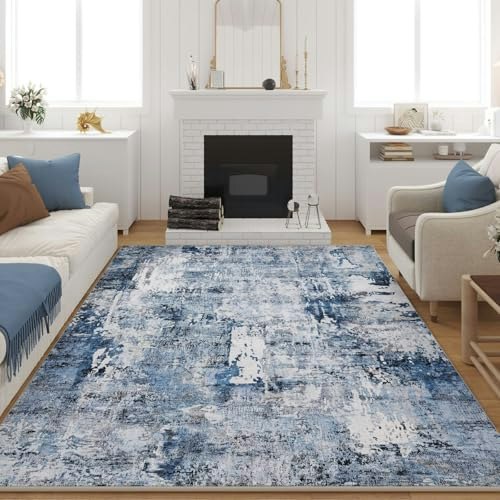 Rugcomf 8x10-Foot Washable Vintage Abstract Rug: $71.09 Rugcomf 8x10-Foot Washable Vintage Abstract Rug: $71.09
