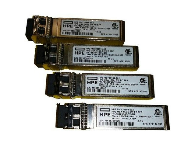 HP 16Gb Short Wave Fibre Channel SFP+ Transceiver 4-Pack: $356.20 HP 16Gb Short Wave Fibre Channel SFP+ Transceiver 4-Pack: $356.20