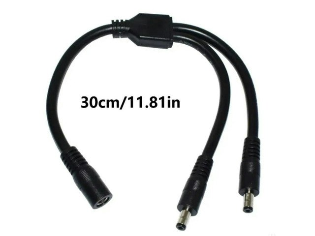 DC5521 Female to 2xMale Power Adapter Cable: $22.52 DC5521 Female to 2xMale Power Adapter Cable: $22.52