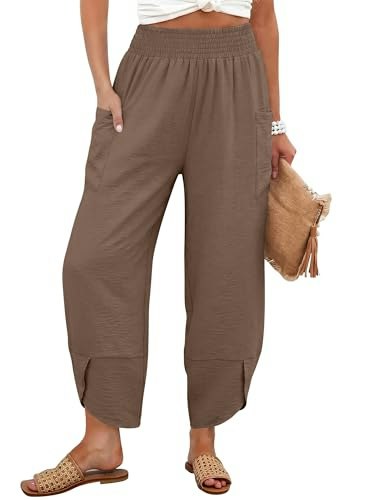Angerella Women's Wide Leg Palazzo Pants: $24.72