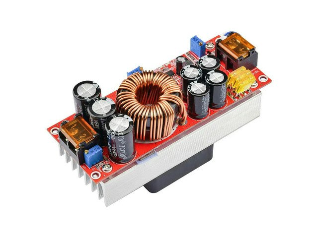1,800W 40A DC-to-DC Boost Converter Module: $28.36