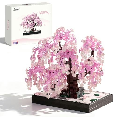 Wise Block Cherry Blossom Bonsai Tree Building Set 900-Piece: $28.25 Wise Block Cherry Blossom Bonsai Tree Building Set 900-Piece: $28.25