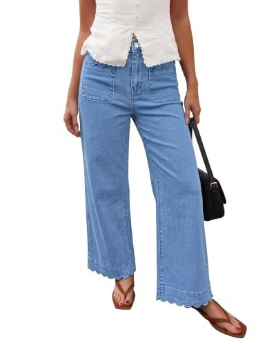 Grapent Women's High-Waisted Denim Jeans: $25.49 Grapent Women's High-Waisted Denim Jeans: $25.49