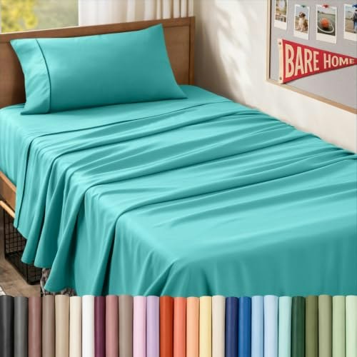 Bare Home Twin XL Sheet Set: $28.04