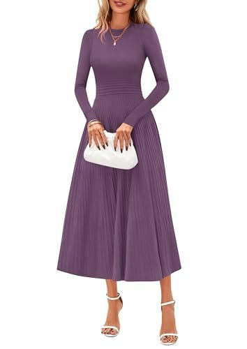 Prettygarden Women's Long Sleeve Knit Maxi Sweater Dress: $35.19 Prettygarden Women's Long Sleeve Knit Maxi Sweater Dress: $35.19