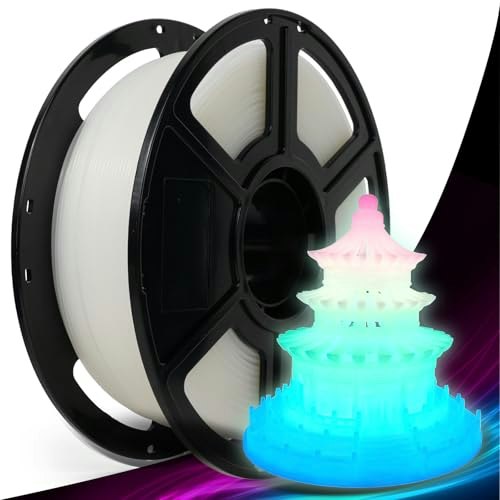 Flashforge 1kg Glow Rainbow Rapid PLA 3D Printer Filament: $20.79 Flashforge 1kg Glow Rainbow Rapid PLA 3D Printer Filament: $20.79