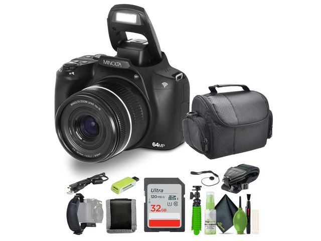 64-Megapixel 4K Digital Camera with 10x Optical Zoom and 32GB Memory Card: $371.99 64-Megapixel 4K Digital Camera with 10x Optical Zoom and 32GB Memory Card: $371.99