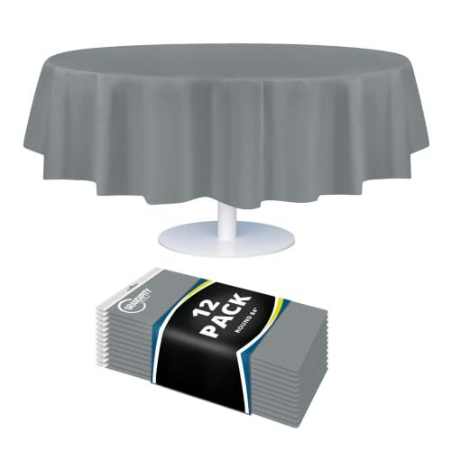 Grandipity 84-Inch Round Disposable Table Cloth 12-Pack: $20.39 Grandipity 84-Inch Round Disposable Table Cloth 12-Pack: $20.39