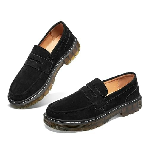 Sennyo Women's Suede Penny Loafer Flats 8.5 US: $36.74 Sennyo Women's Suede Penny Loafer Flats 8.5 US: $36.74