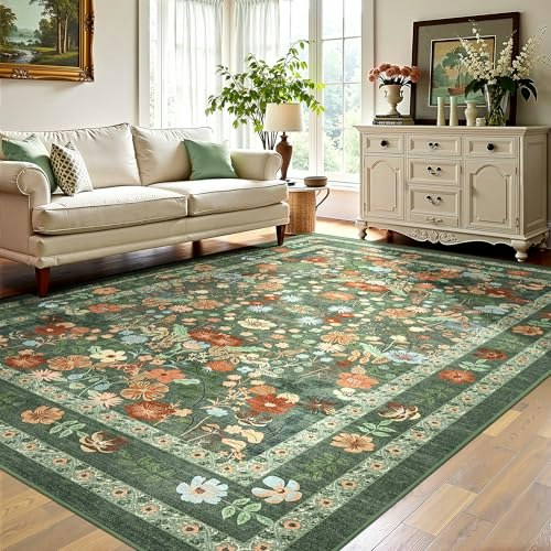 Deerly 5x7-foot Floral Area Rug: $43.34 Deerly 5x7-foot Floral Area Rug: $43.34