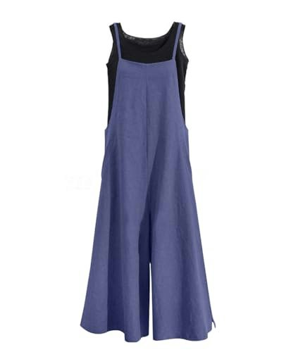 Yesno Women's Casual Loose Wide Leg Cotton Overalls: $27.99 Yesno Women's Casual Loose Wide Leg Cotton Overalls: $27.99