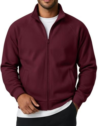 Coofandy Men's Fleece-Lined Mock Neck Sweatshirt: $29.67 Coofandy Men's Fleece-Lined Mock Neck Sweatshirt: $29.67