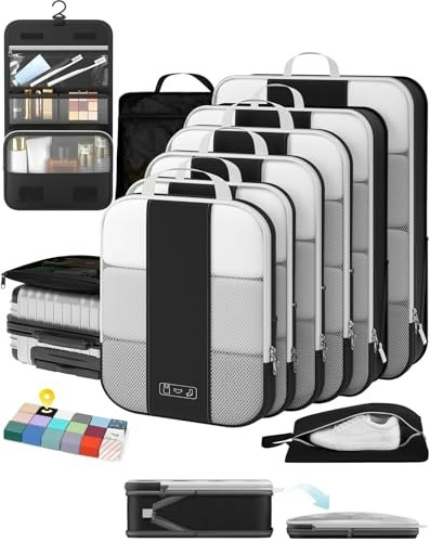OlarHike 10-Piece Compression Packing Cube Set: $29.98 OlarHike 10-Piece Compression Packing Cube Set: $29.98