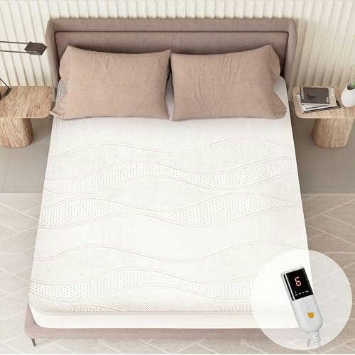 Texciting Twin XL Heated Mattress Pad: $38.23