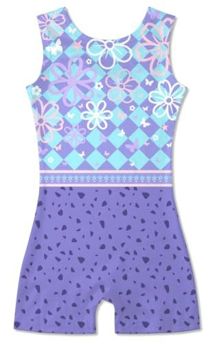 Girls' Gymnastics Leotard and Shorts Set: $8.49 Girls' Gymnastics Leotard and Shorts Set: $8.49