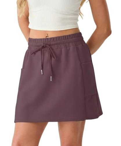 Grecerelle Women's Mid-Rise Golf Skort with Pockets: $12.99 Grecerelle Women's Mid-Rise Golf Skort with Pockets: $12.99