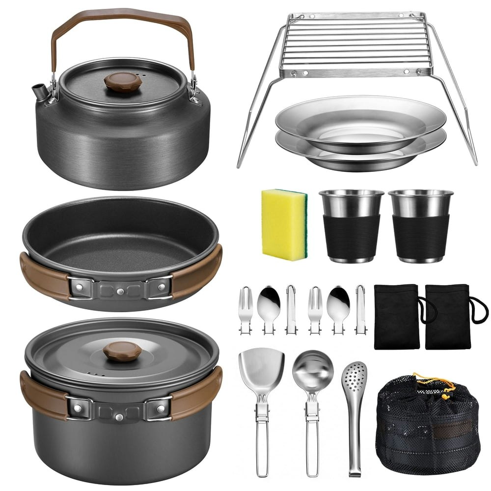 Coliware 25-Piece Portable Camping Cookware Set: $32.99 Coliware 25-Piece Portable Camping Cookware Set: $32.99