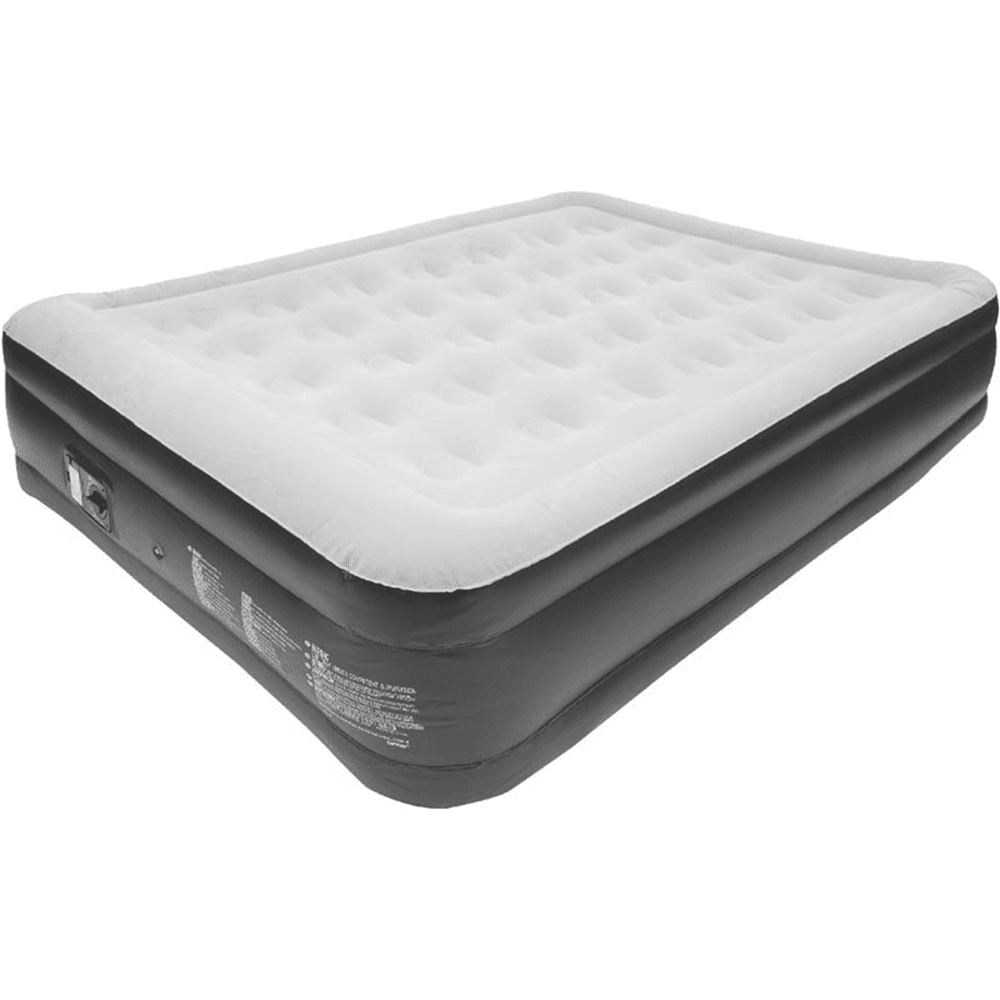 Queen 18-Inch Inflatable Air Mattress with Built-in Pump: $39.99 Queen 18-Inch Inflatable Air Mattress with Built-in Pump: $39.99