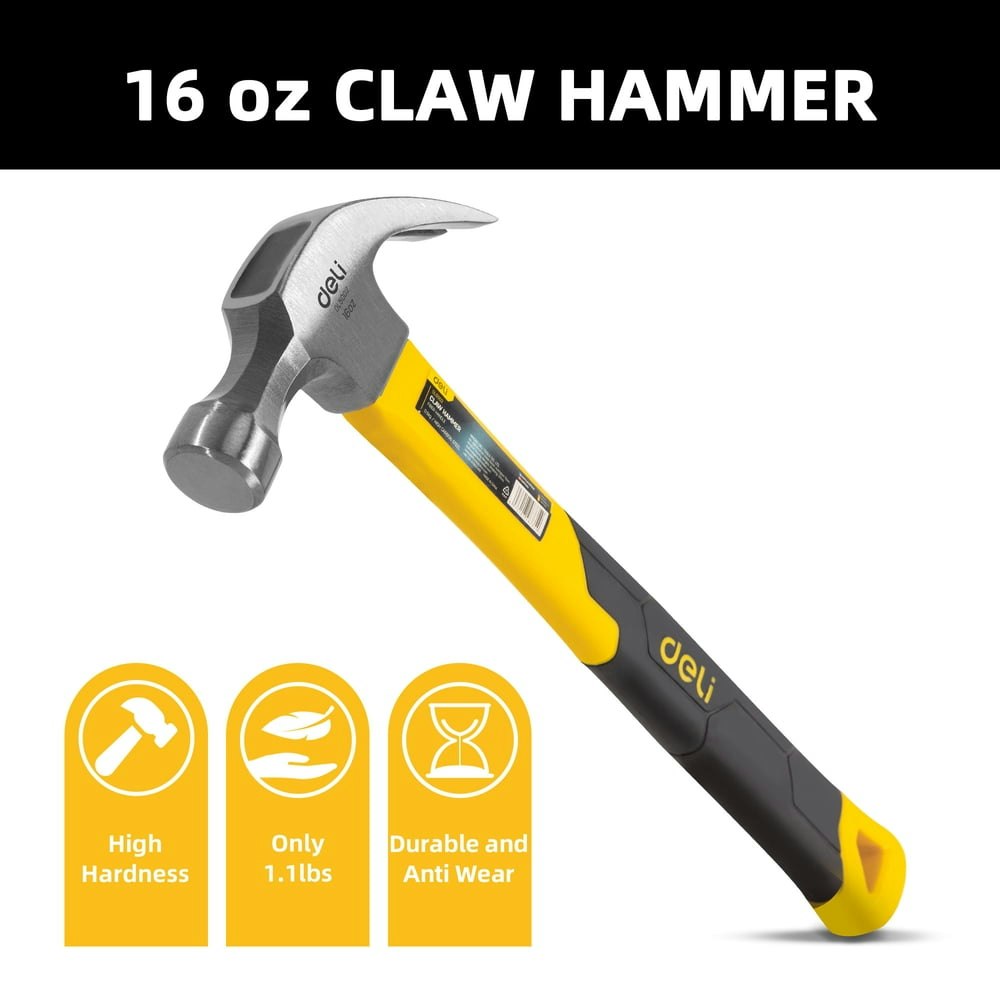 Deli 16-Ounce Claw Hammer: $10.99 Deli 16-Ounce Claw Hammer: $10.99