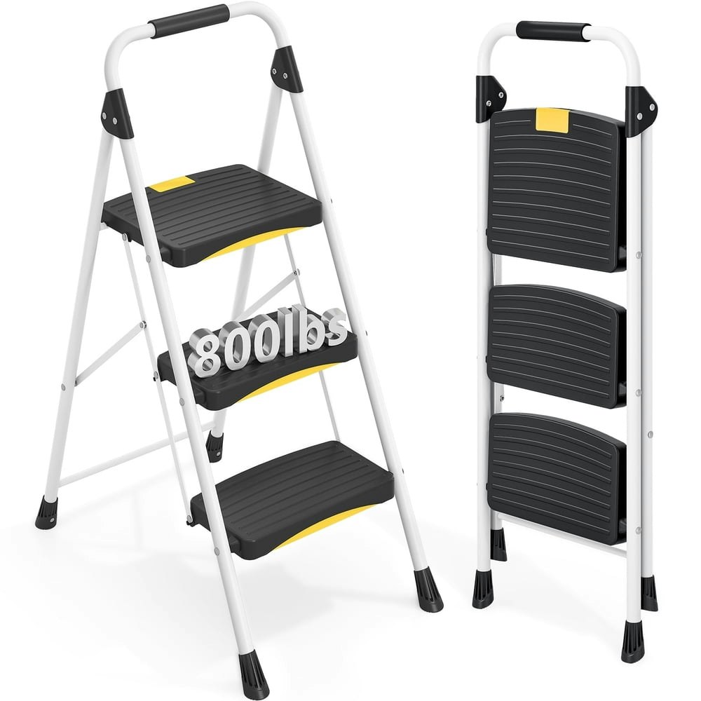 KK Kingrack 3-Step Folding Ladder: $38.69