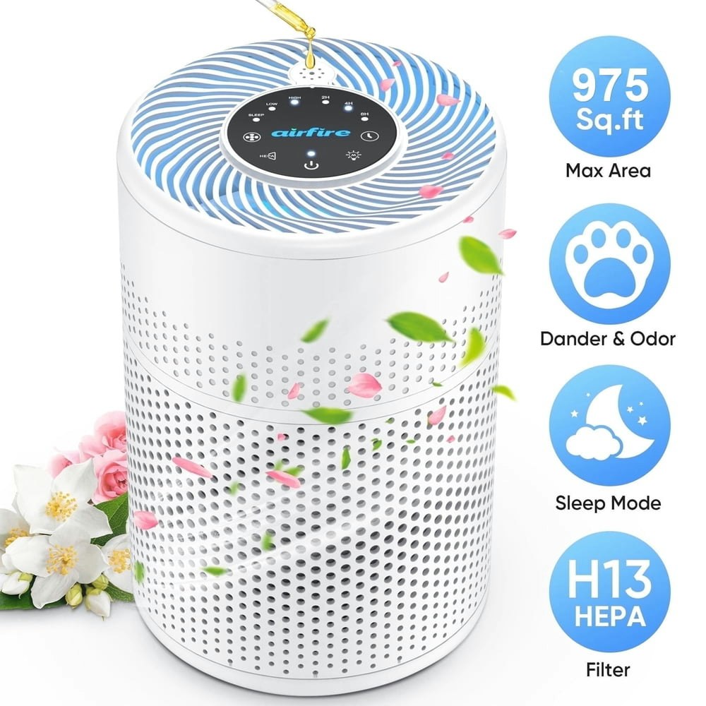 Airfire AP201 HEPA Air Purifier: $39.97