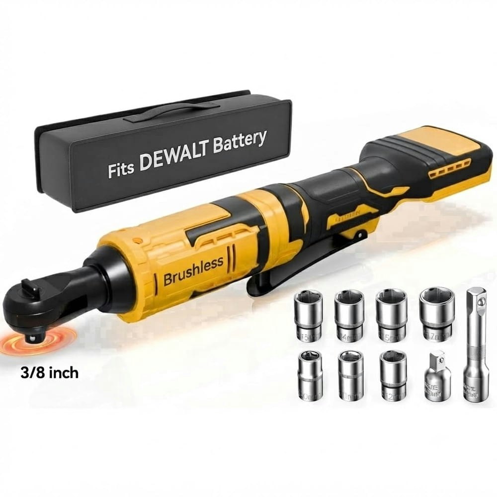 3/8-Inch Electric Ratchet Wrench for 20V Max Battery: $51.99 3/8-Inch Electric Ratchet Wrench for 20V Max Battery: $51.99